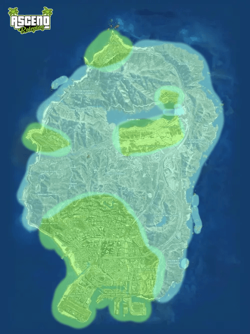 Passive RP je dále specifikováno na této mapě: